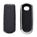 TPU Key Fob Cover Case for Mazda 3 (2014–2022) Silver Tone