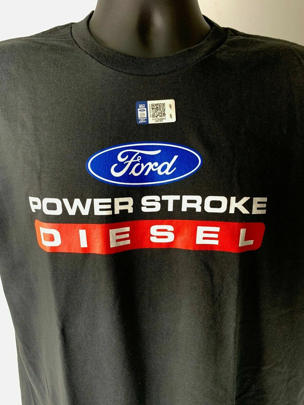 Licensed Ford Power Stroke Diesel Emblem T Shirt Black for Ford Fans (2000–2025)