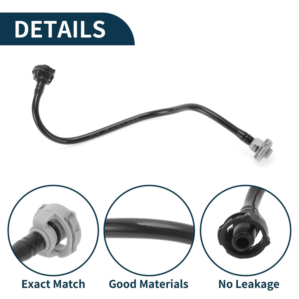 Radiator Hose Coolant Pipe for Audi A4L (2017–2020) No. 8WD121081E Plastic