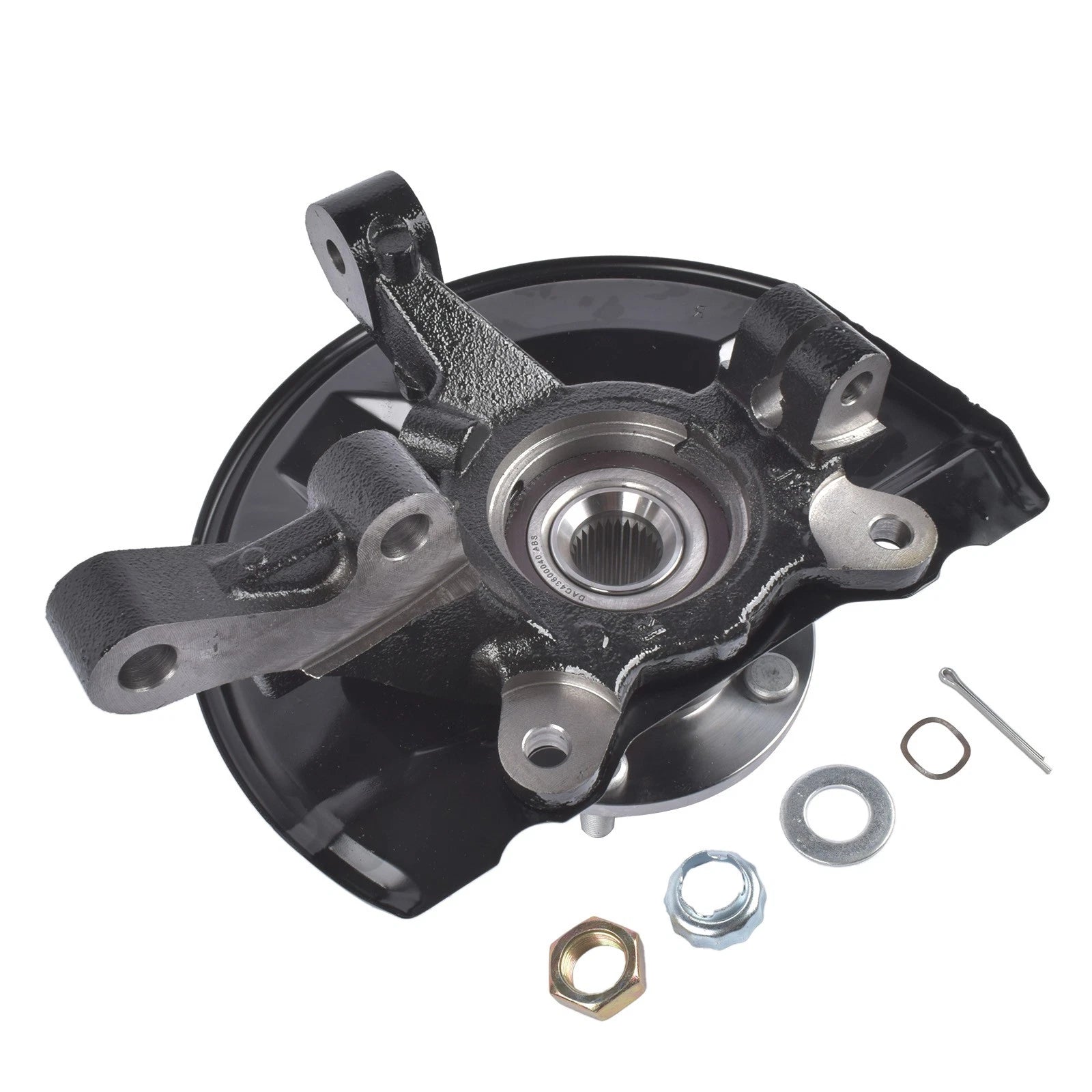 Front Passenger Steering Knuckle and Hub Bearing for Mitsubishi Outlander (2007–2018)