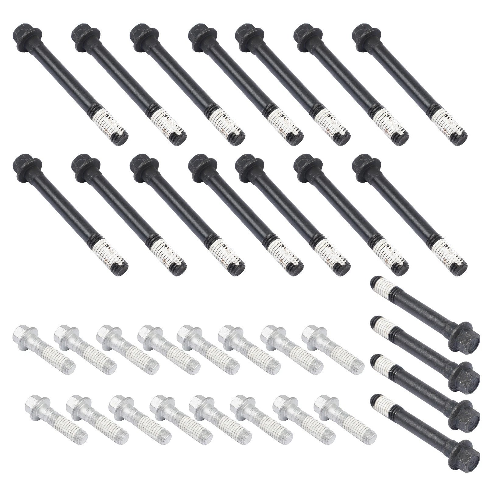 Cylinder Head Bolts for Chevy GMC C1500 C2500 C3500 Cadillac Escalade (1999–2006)