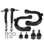 Set of 8 Front Upper Control Arm Tie Rod Ends for Chevy Trailblazer GMC Envoy (2002–2009)