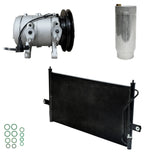 A/C Compressor Kit With Condenser Replacement for Nissan Frontier 2.4L (1999–1999)