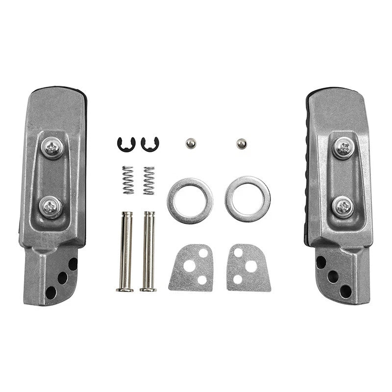 Rear Passenger Footpegs Footrests for Kawasaki Z650 Ninja 650 (2017–2025)
