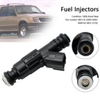 Set of 8 Fuel Injectors 885176 0280156081 MAR102-8N 9-33102 for Mercury Mercruiser T9