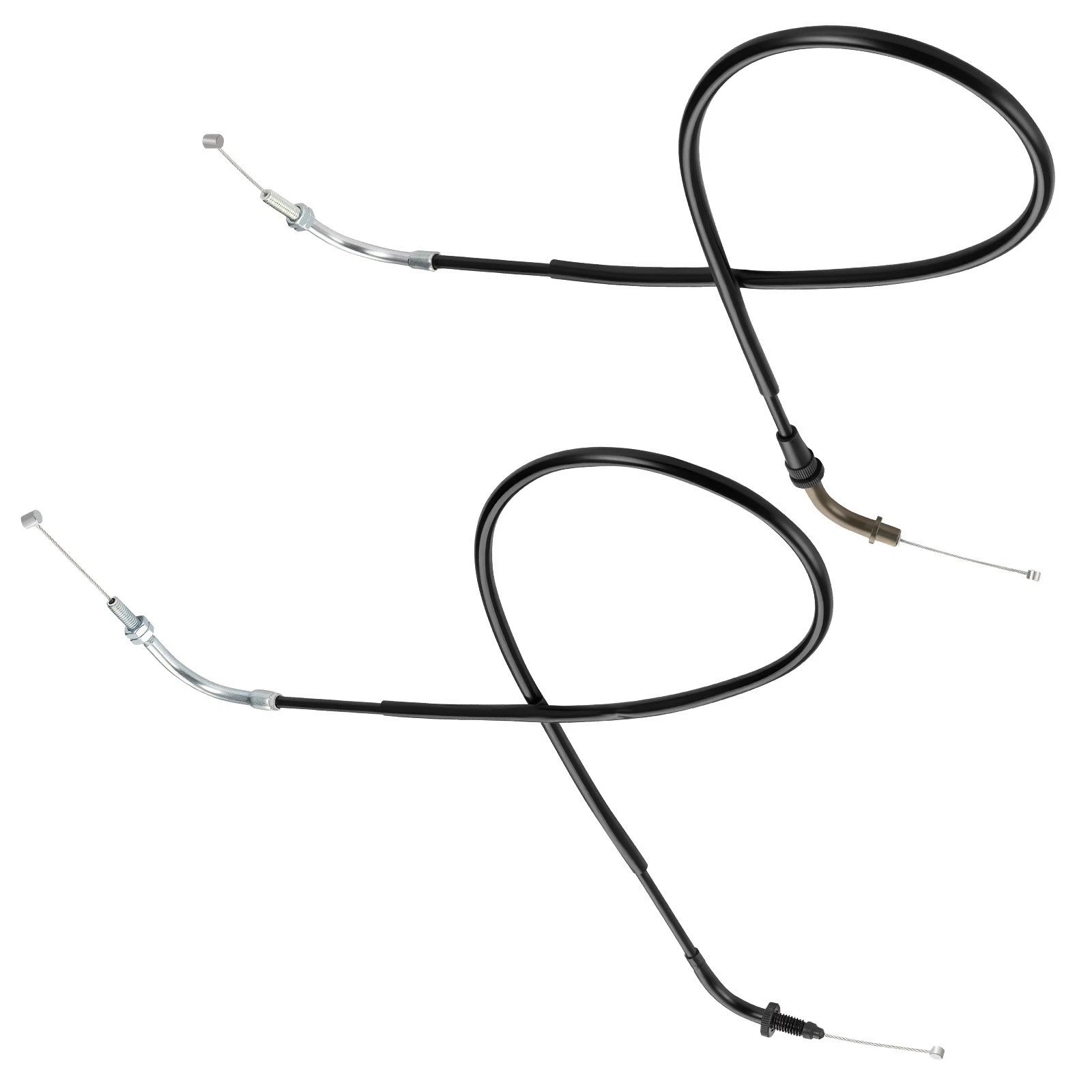 Throttle Cable Set of 2 for Yamaha Virago 250 XV250 (1995–2007) 2UJ-26311-10-00