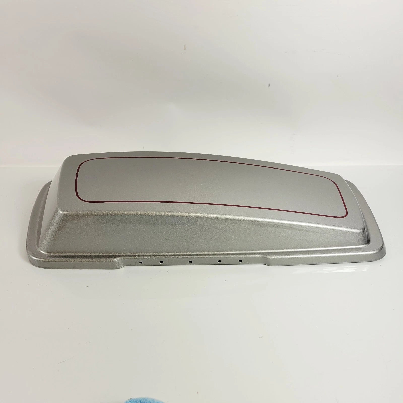 Left Saddlebag Lid for Harley-Davidson FLHTC (2009) 90606-07CGW Pewter Pearl
