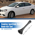 Set of 4 Ignition Coil Boot Kit No. 224481KT0A for Nissan Sentra (2013–2019)