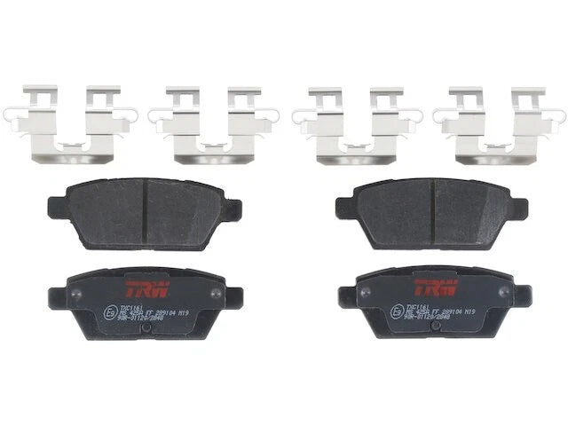 Rear Brake Pad Set for Mazda 6 (2006–2013) MC767WT