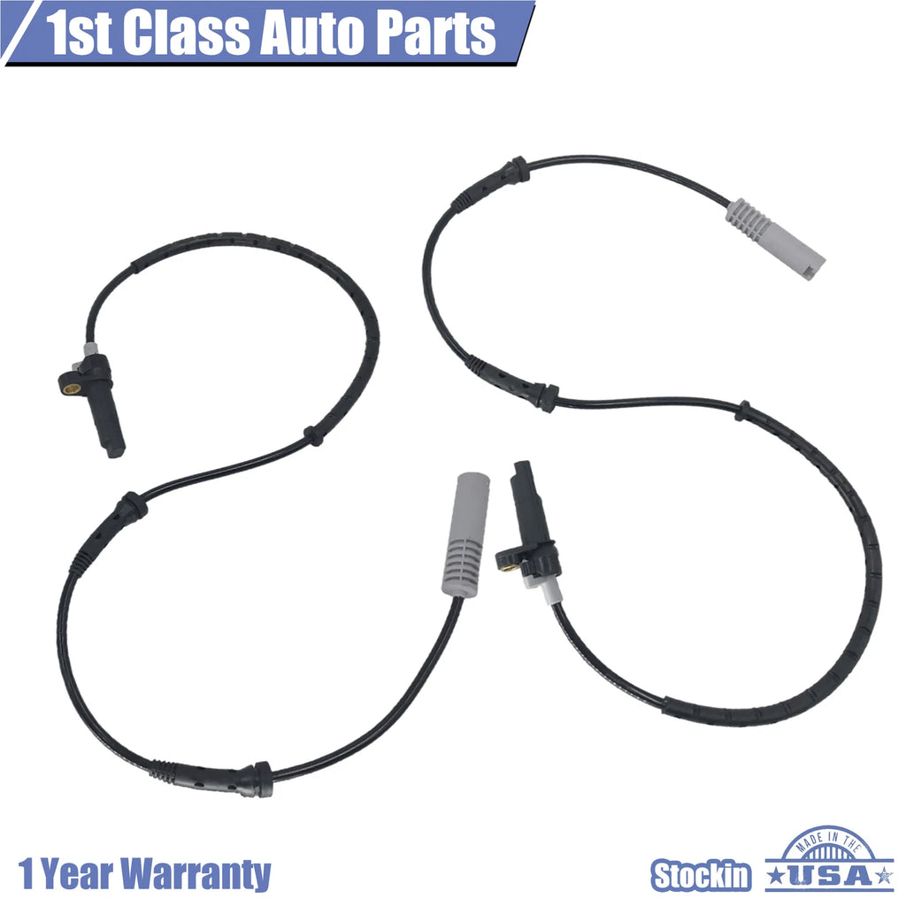Set of 2 ABS Wheel Speed Sensors for BMW 528i 540i (1997–1998)