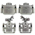 Set of 4 Brake Calipers w/ Bracket for Ford Fusion (2006–2012)