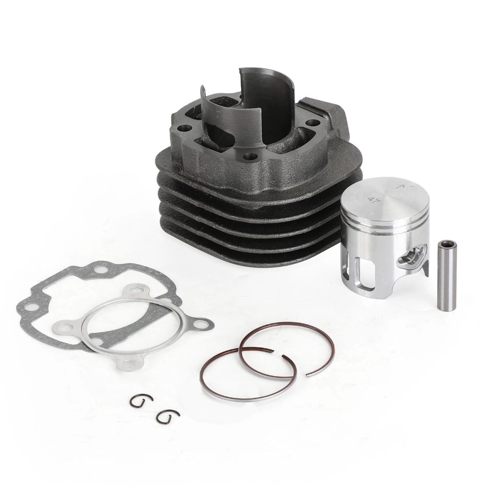 70cc Big Bore Cylinder Kit for Yamaha JOG Zuma 50cc (2 Stroke, 1E40QMB)