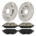 Rear Brake Rotors & Ceramic Pads Kit for Dodge Grand Caravan (2008–2011)