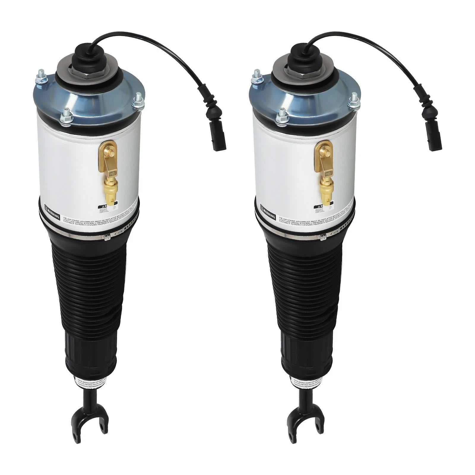 Front Left & Right Air Suspension Strut Shock for Audi A8 D3 (2003–2010) 4E0616039AF 4E0616040