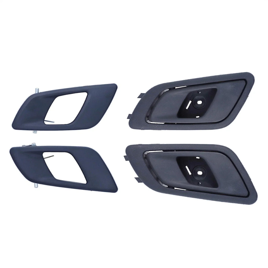 Door Handle 4x Front/Rear Left+Right Inner Black for Ford Ranger & BT50 (2011–2019)