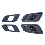 Door Handle 4x Front/Rear Left+Right Inner Black for Ford Ranger & BT50 (2011–2019)