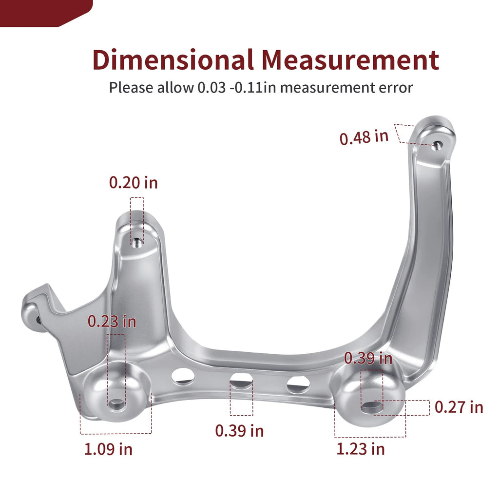 Front Fender Bracket Left for Yamaha Raptor 350 (2004–2013) 5YT-21513-00-00