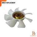 7-Blade Engine Cooling Fan for Isuzu NPR66 ELF (1985-1993)