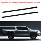 Front Door Seal Weatherstrip Rubber for Toyota Hilux 2-Door Ute (2005–2015)