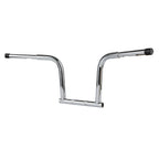 12" Chrome Rise Handlebar for Harley Dyna FXDB, Fat Bob FXDF (2006-2017)