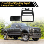 Set of 2 Carbon Fiber Pattern Front Roof Reading Light Covers for Ford Maverick (2022–2024)