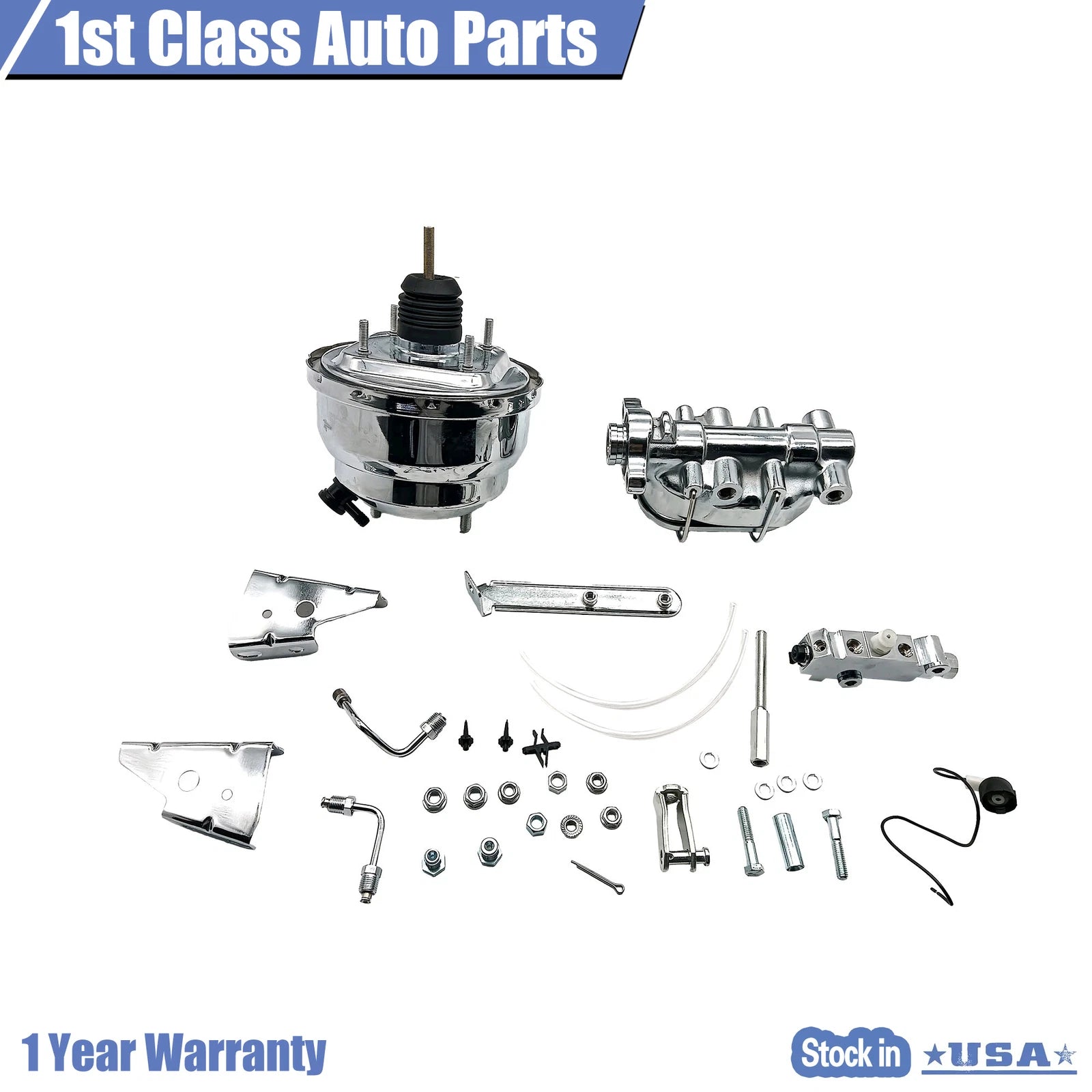 Dual Disc Drum Power Booster & Master Cylinder Bracket for CNCB70008