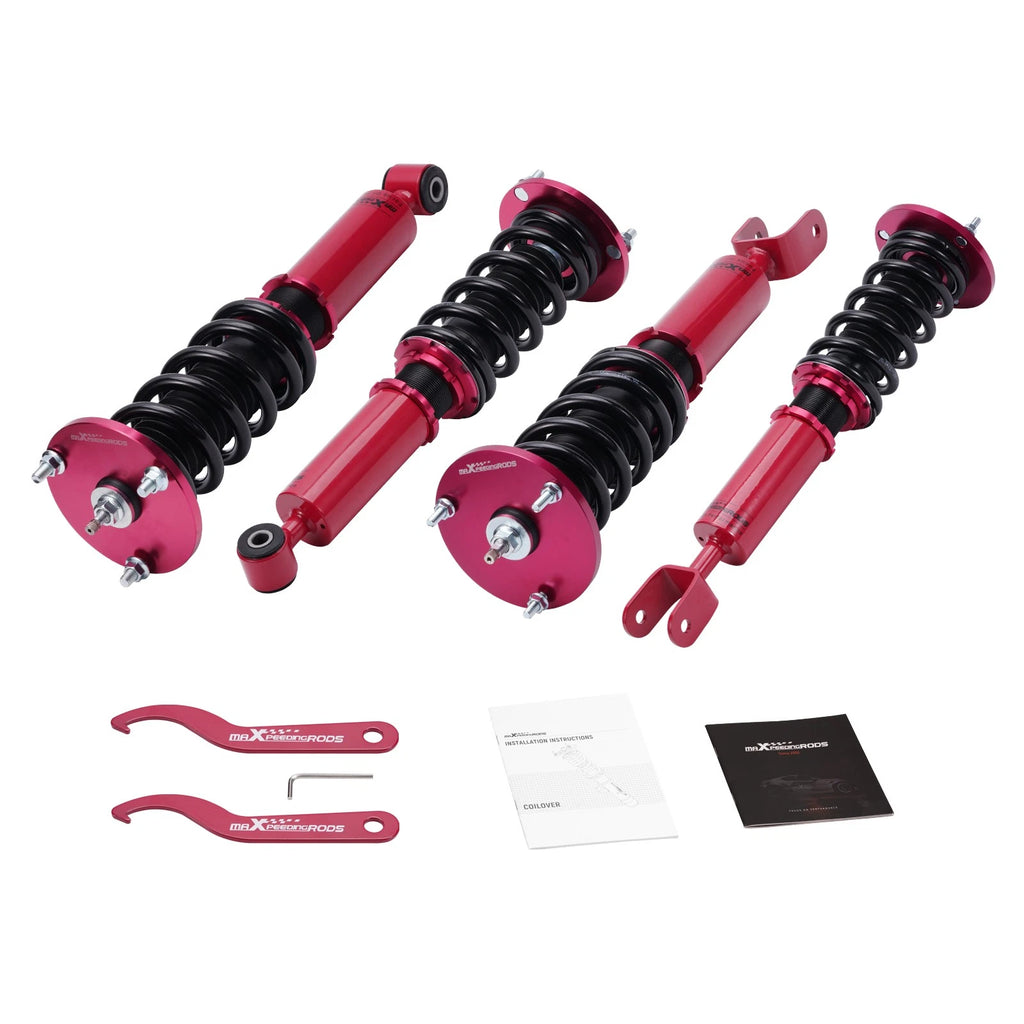 24-Way Adjustable Coilovers for Toyota Supra (1993–1998) Lexus SC300 SC400