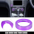 1pc Purple Headlight Switch Button Knob Trim for Ford Mustang F150 (2015–2020)