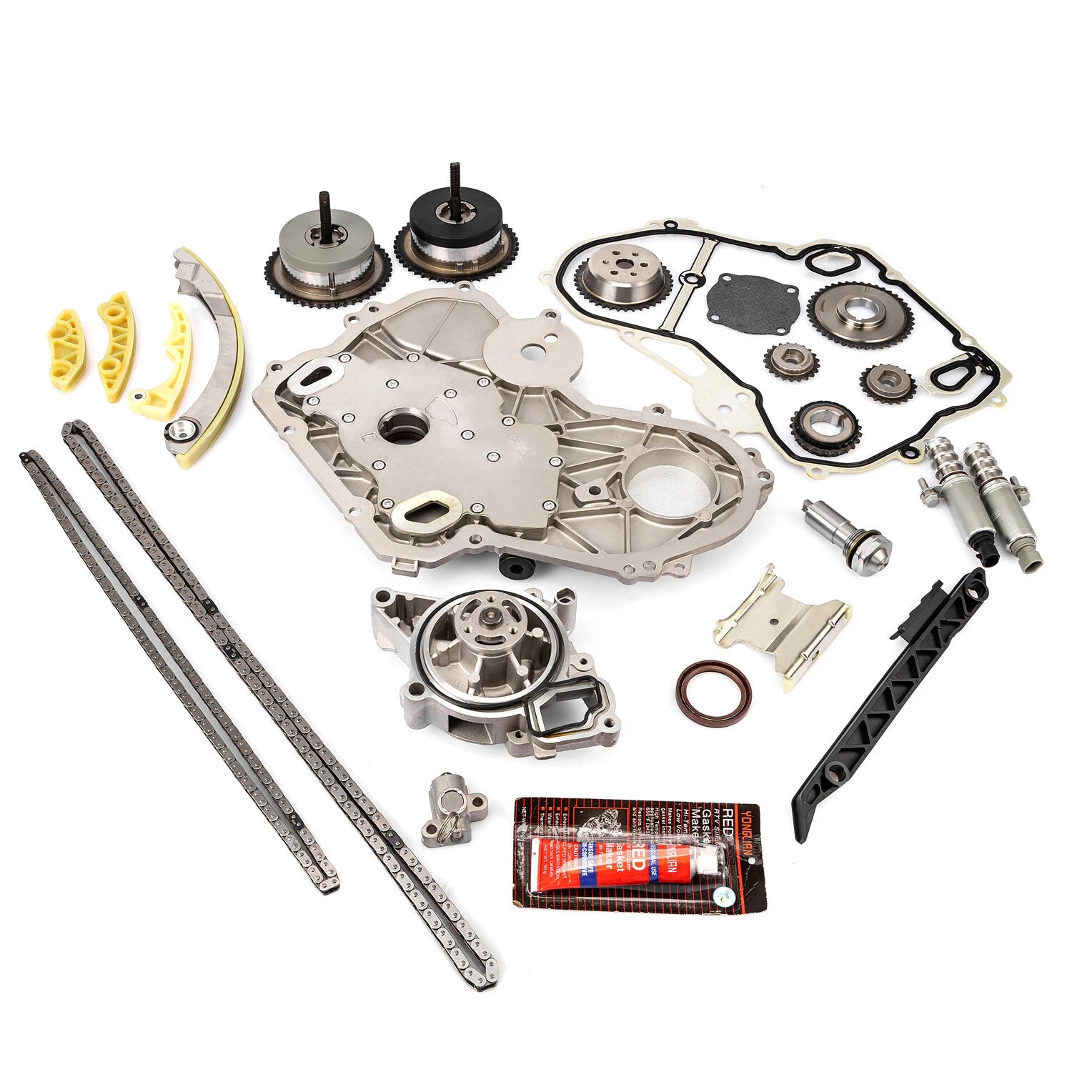 Timing Chain Kit with Water Pump for GMC Terrain Chevy 2.2L 2.4L (2007–2019)