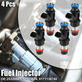 Set of 4 Fuel Injector Nozzles for Chevy S10 (2000–2003) 25320687