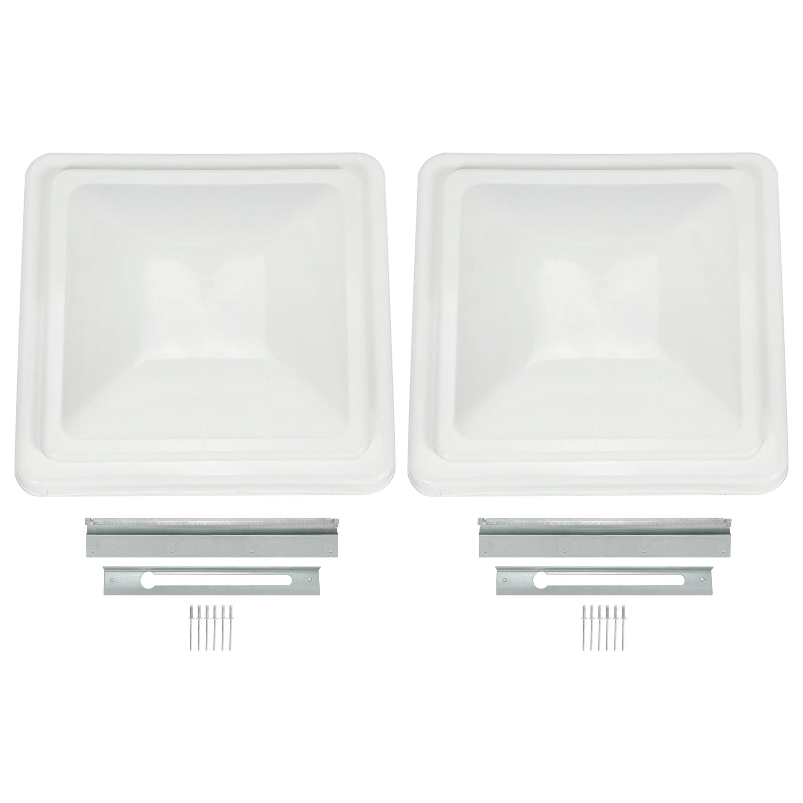 2 Pack Roof Vent Cover for RV Camper 14" x 14" (Trailer Vent Cover)