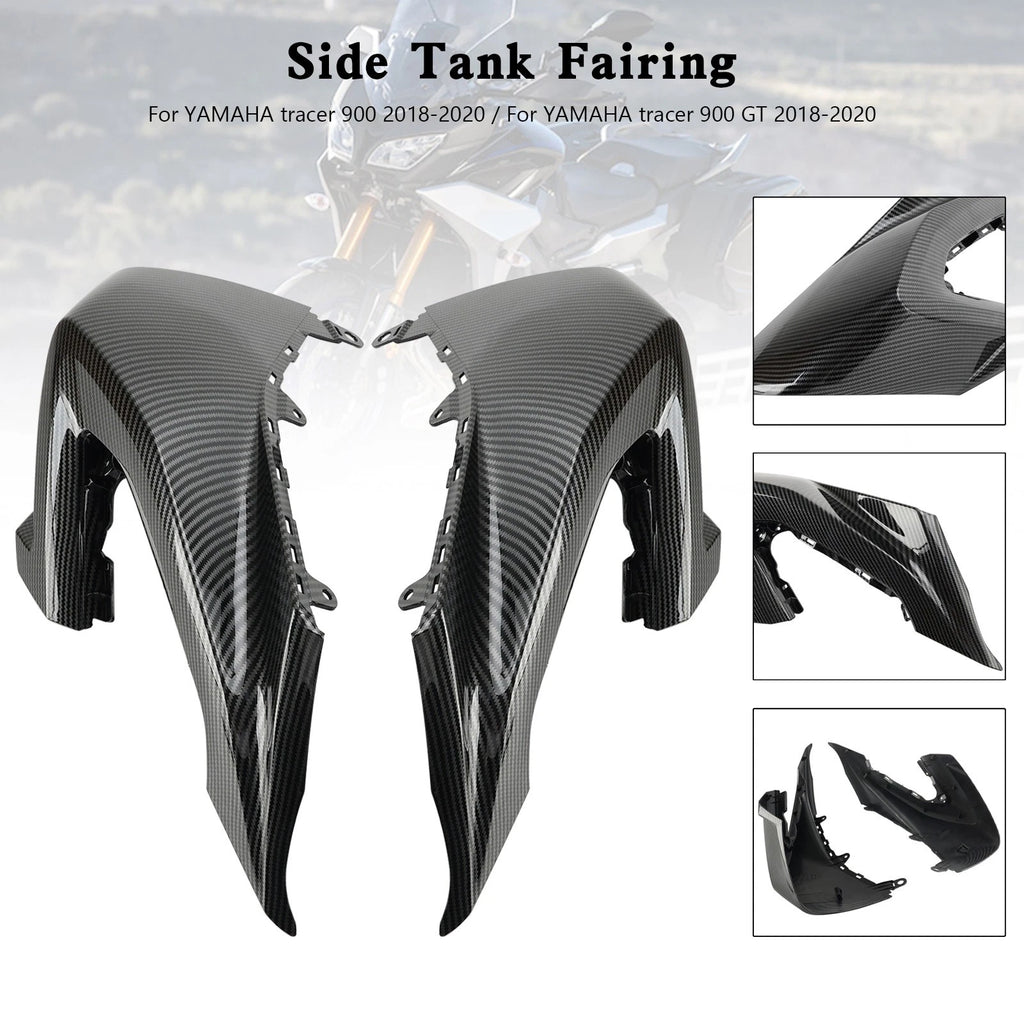 ABS Plastic Front Side Tank Fairing Panel for Yamaha Tracer 900/GT (2018–2020)