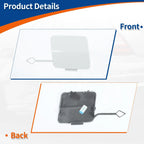 Front Tow Hook Cover for BMW 1 Series F20 Pure White