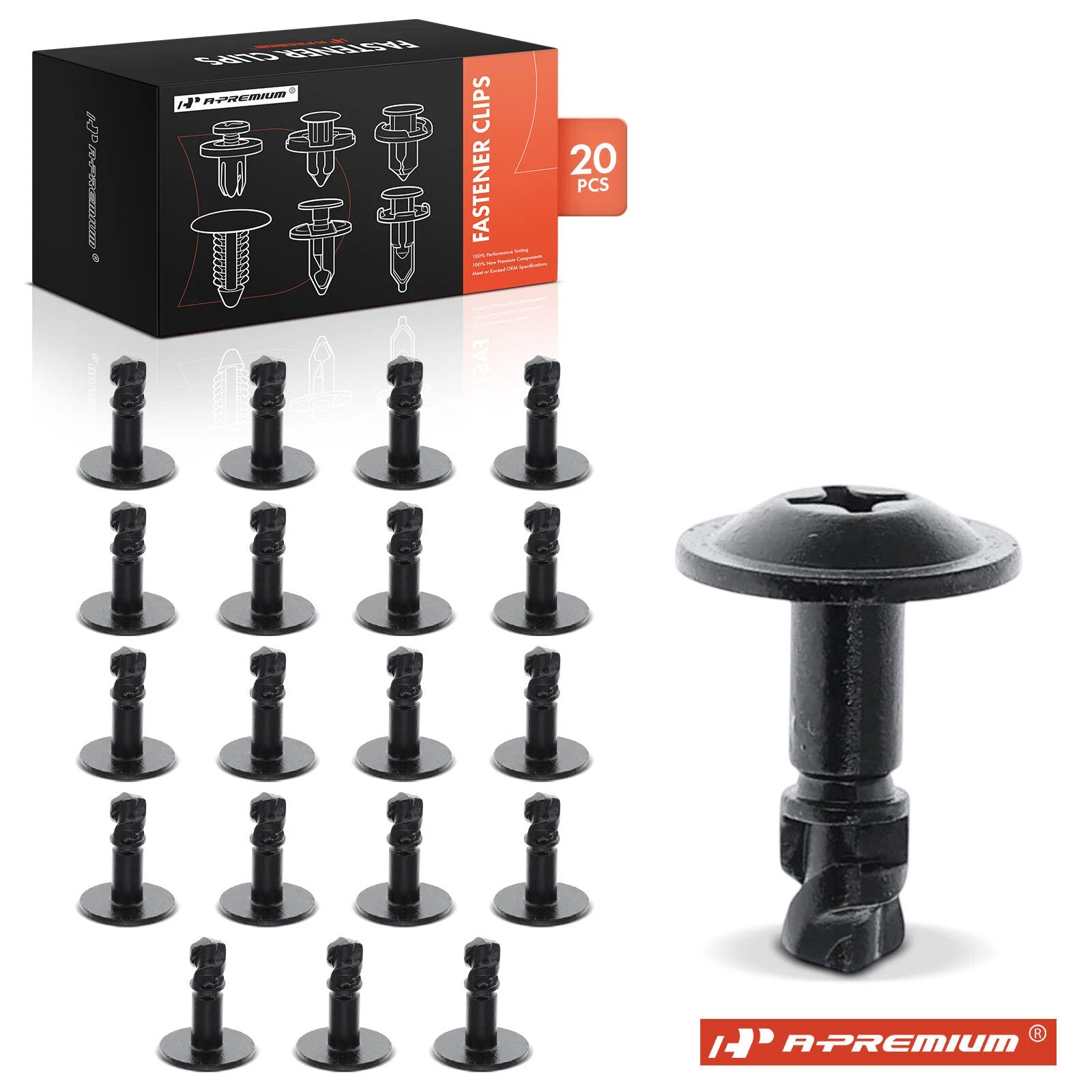 20 Pcs Engine Under Cover Fastener Clips for BMW M5 740i 525i (1995–2005)