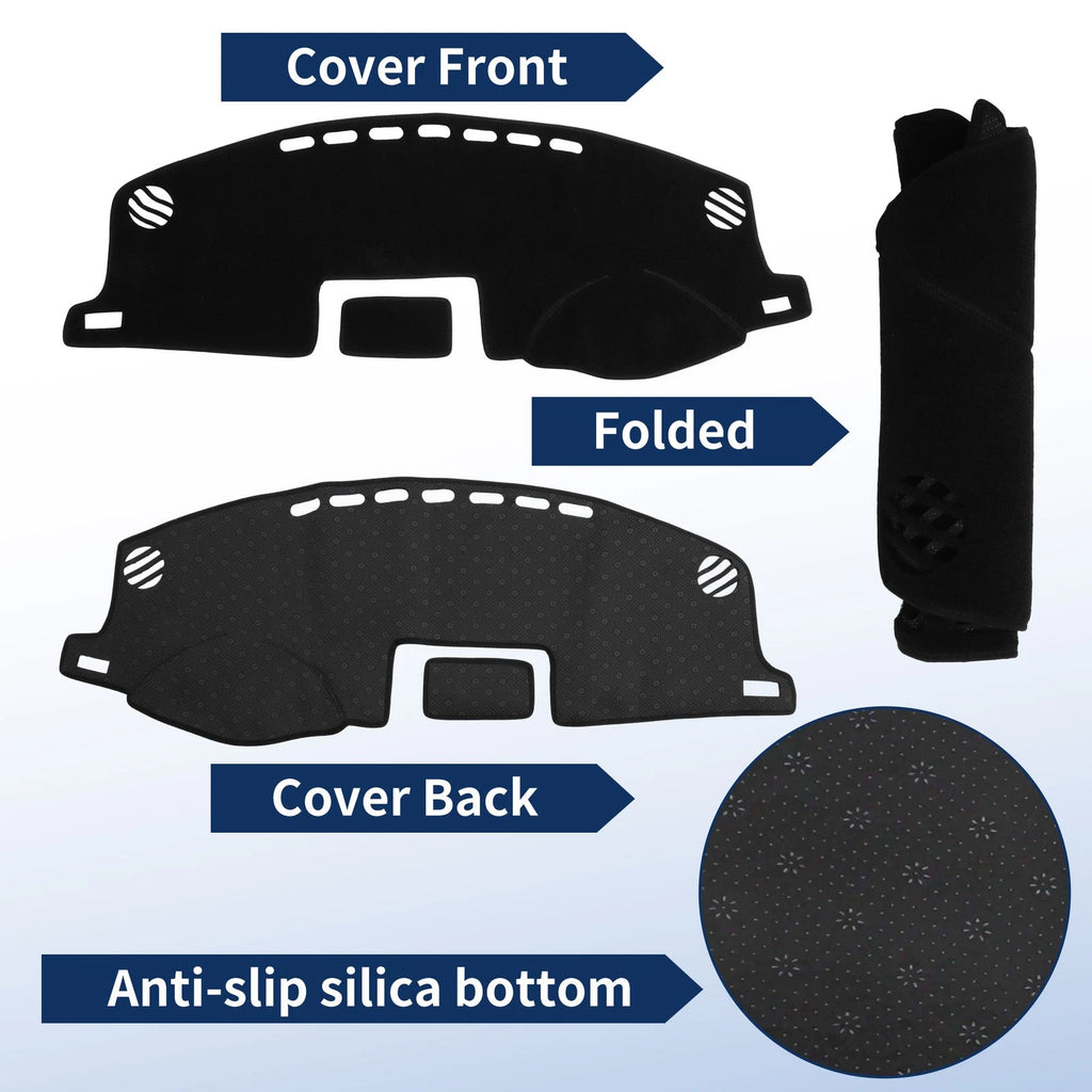 Dash Cover for Lexus CT 200H (2011–2019) Polyester Black
