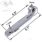 Chrome Adjustable Inner Shift Rod Lever for Harley FLT/Road Glide (1982–2018)
