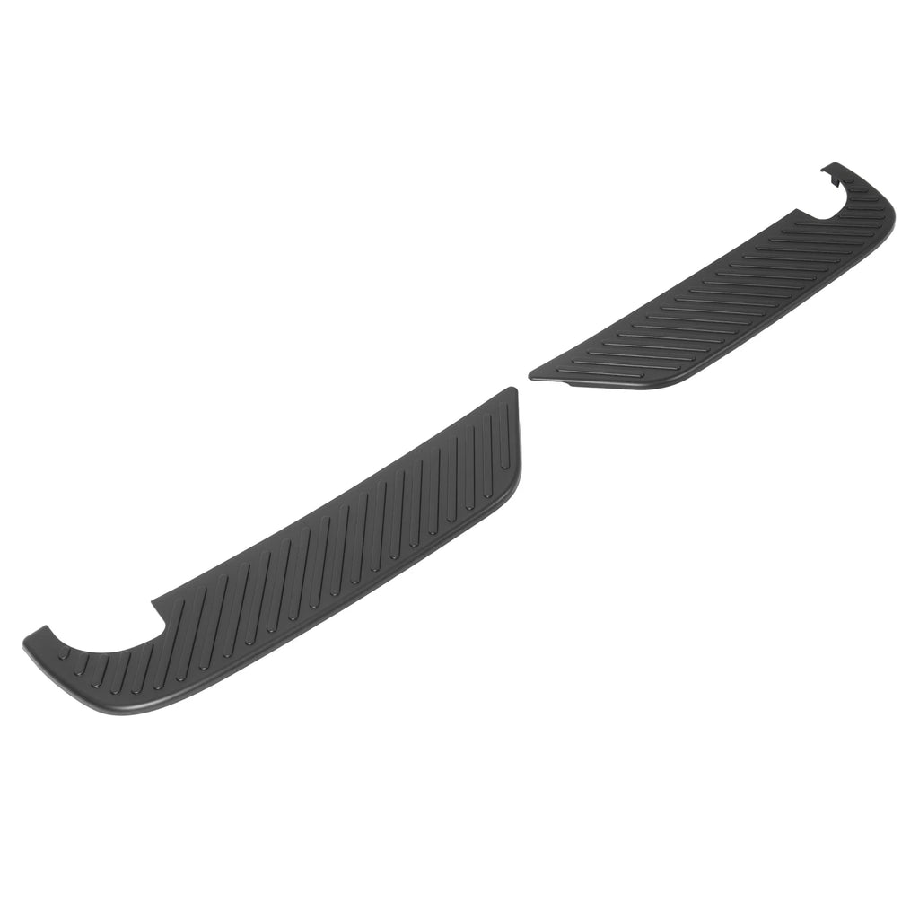 Set of 2 Black Rear Step Bumper Top Pads for F150 F250 (1997–2004)