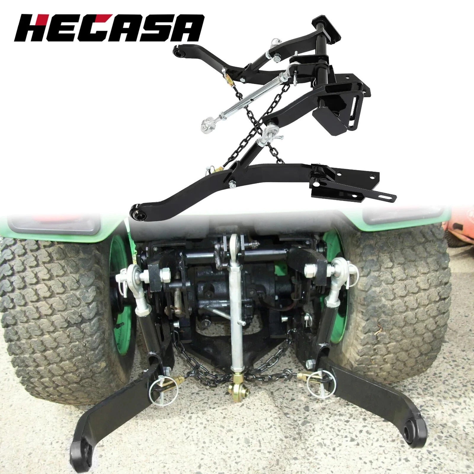 3 Point Hitch Kit CAT 1 for John Deere 316 318 322 330 332 420 430 (1970–1990)