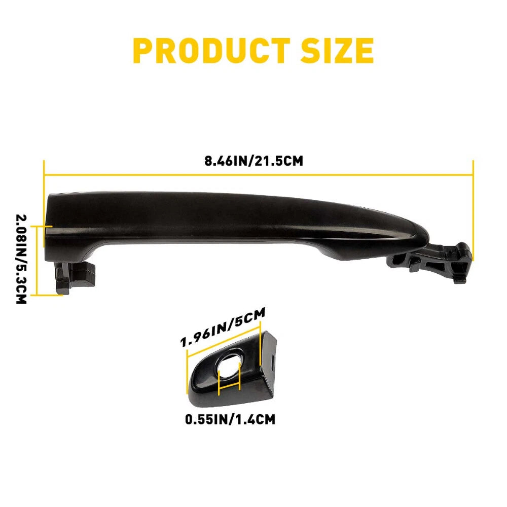 Outside Door Handle for Toyota Camry (2007â2011) Black