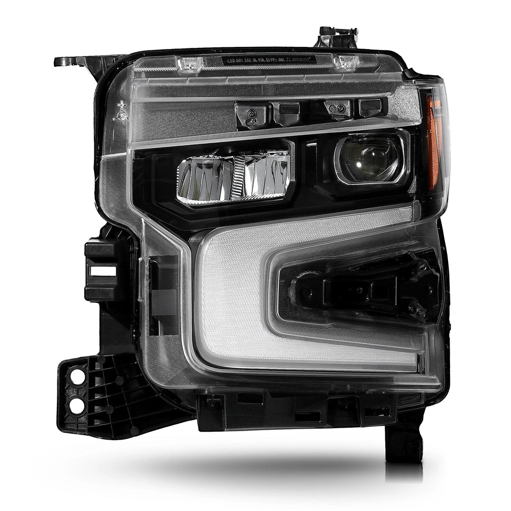 LED Headlight for Chevy Silverado 1500 LT/RST (2022–2026) w/Black Bezel