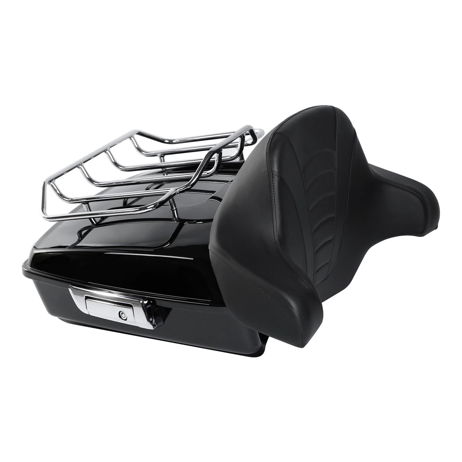 Chopped Trunk Mount Rack Base Plate for Harley Touring Road King (2009–2013)