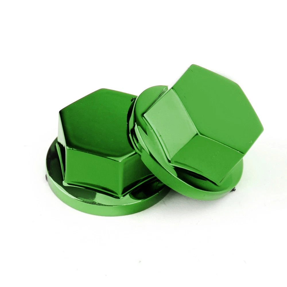 30 Screw Cap Cover Hexagon Socket for Kawasaki Motorcycle Green