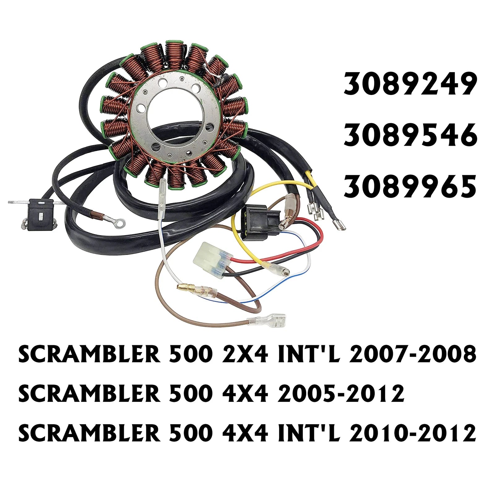 Stator for Polaris Scrambler 500 2x4 (2007–2008) Magneto Coil