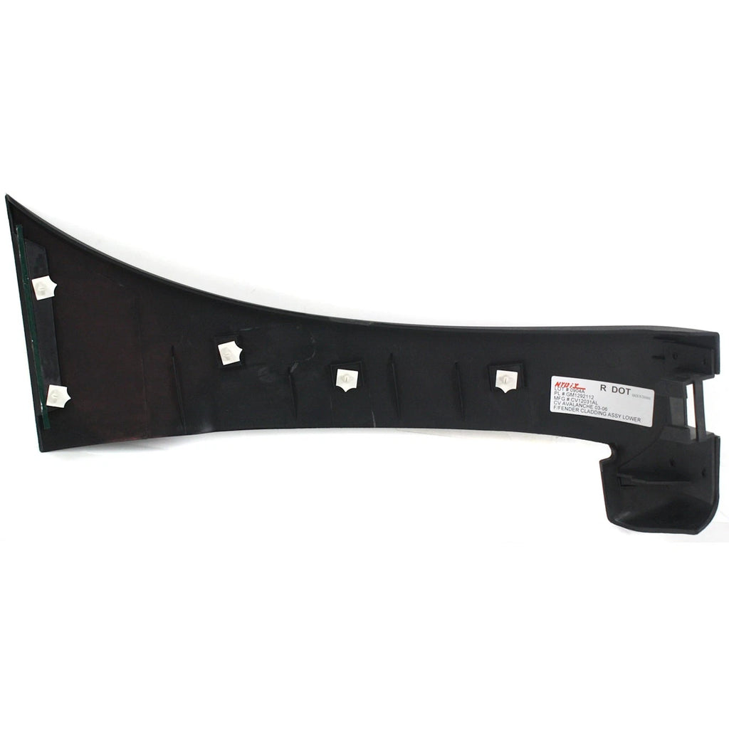 Fender Trim for Chevy Avalanche 1500/2500 (2003–2006) Front Driver Side