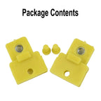 2 x Glass Channel Clips for Colorado Canyon Trooper