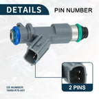 Fuel Injector 6 x No.16450-R70-A01 for Honda Accord (2008-2012)