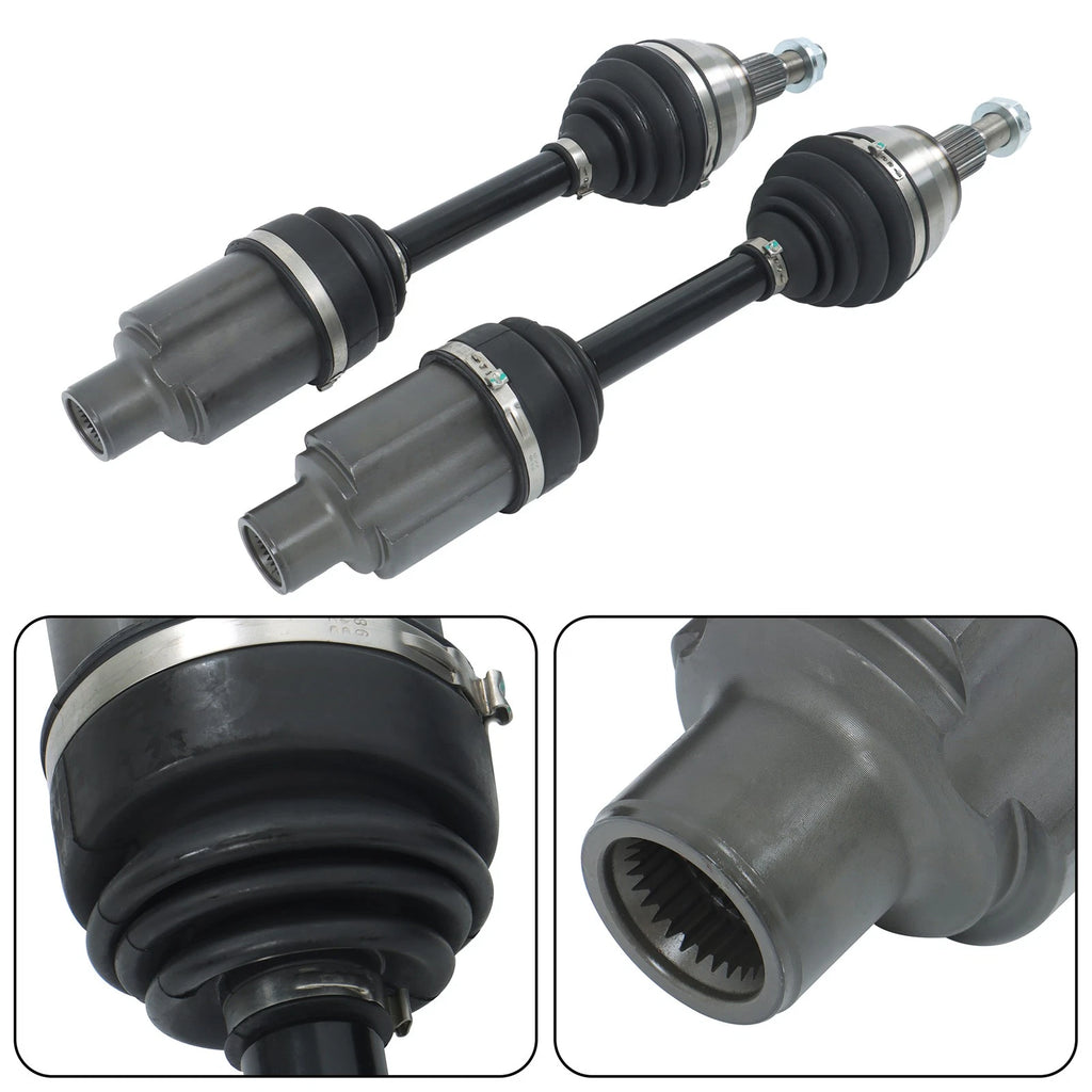 2X Front CV Axle Shaft for Dodge Ram 1500 (2002–2011) 4WD