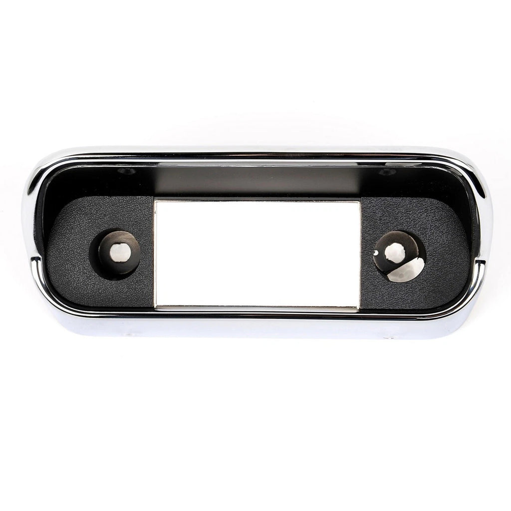 Chrome Radio Bezel Replacement for Ford Mustang (1967–1968)