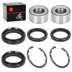 Front Wheel Bearings Seals Kit / Kawasaki Bayou 300 400 (1987–1998)