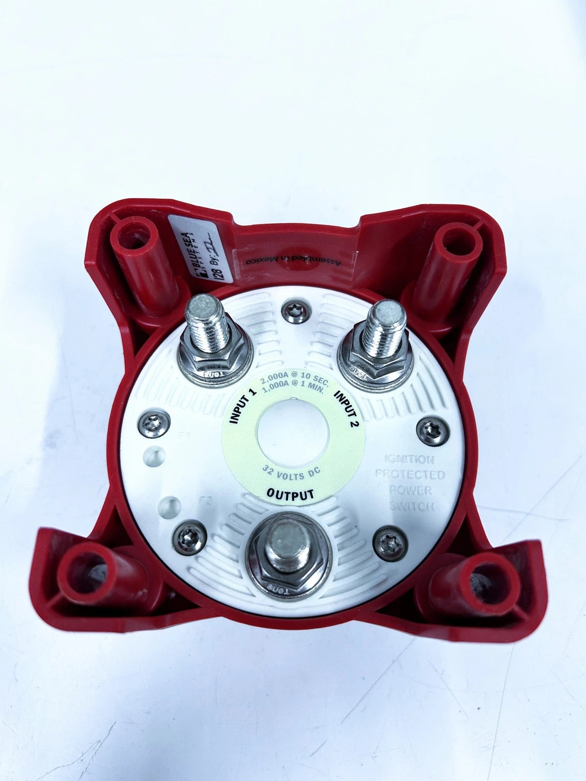 Dual Battery Stop Engine Switch 32V for Blue Sea Systems (411693)